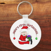 Elf Baby - Aziatische Tshirts en Geschenken Sleutelhanger (Voorkant)