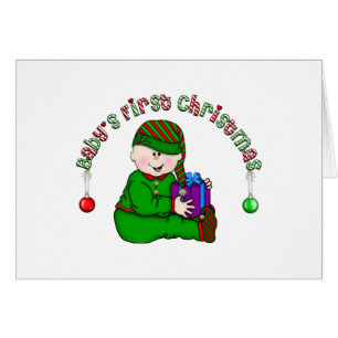 Elf Baby White First Christmas Tshirts et cadeaux