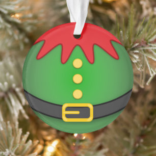 Elf Belly Ornament