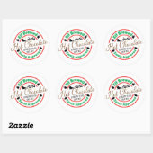 Elf Brewed Hot Chocolade Ronde Sticker (Vel)