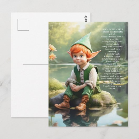 Elf Briefkaart (Voorkant / Achterkant)