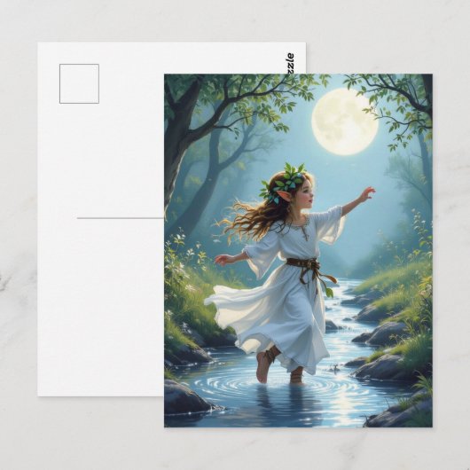 Elf Briefkaart (Voorkant / Achterkant)