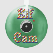 Elf Cam-kerstversiering/Elf-camera Noordpool Ornament (achterkant)