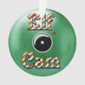 Elf Cam-kerstversiering/Elf-camera Noordpool Ornament (voorkant)