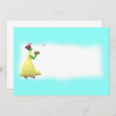 Elf Catching UFO Bedankkaart (Voorkant / Achterkant)