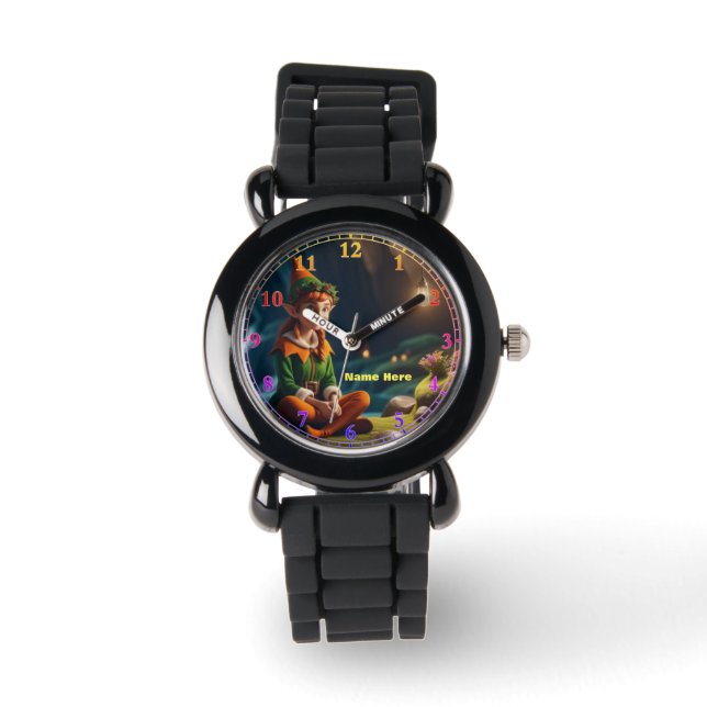 Elf Cave Horloge (Voorkant)