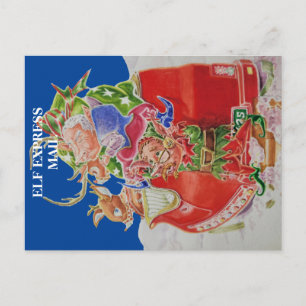 ELF CHRISTMAS BRIEFKAART