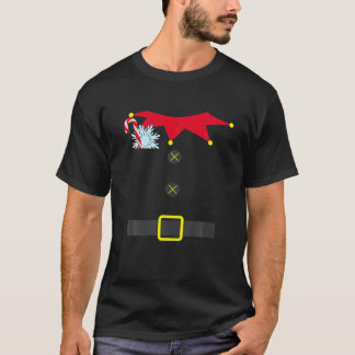 Elf Costume Funny Kerstmis T-shirt