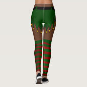 Elf Costume Leggings Afrique Noël Elf Pants (Dos)
