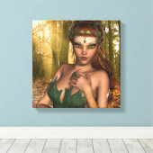 Elf dans la toile de bois Imprimer (Insitu (Plancher de Bois))