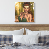 Elf dans la toile de bois Imprimer (Insitu(Chambre))
