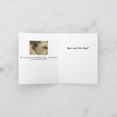 Elf de Clown Feestdagen Kaart (Binnen)