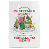 Elf de Film | De beste manier om kerstmis te versp Medium Cadeauzakje (Achterkant)