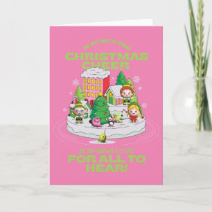 Elf de Film De beste manier om kerstmis te versp Notitiekaartje