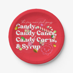 Elf de Film   De vier belangrijkste voedselgroepen Papieren Bordje