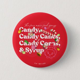 Elf de Film   De vier belangrijkste voedselgroepen Ronde Button 5,7 Cm