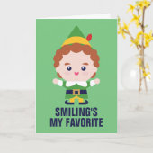 Elf de Film | Lieve Buddy Kaart (Gele Bloem)