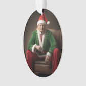 Elf de Noël Donald Trump (devant)