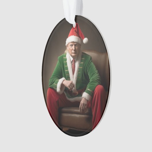 Elf de Noël Donald Trump (devant)