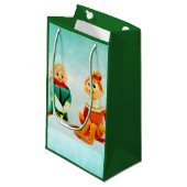 Elf eerste datum klein cadeauzakje (Voorkant Gekanteld)