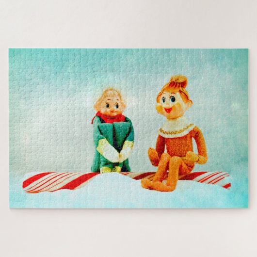 Elf eerste datum legpuzzel (Horizontaal)