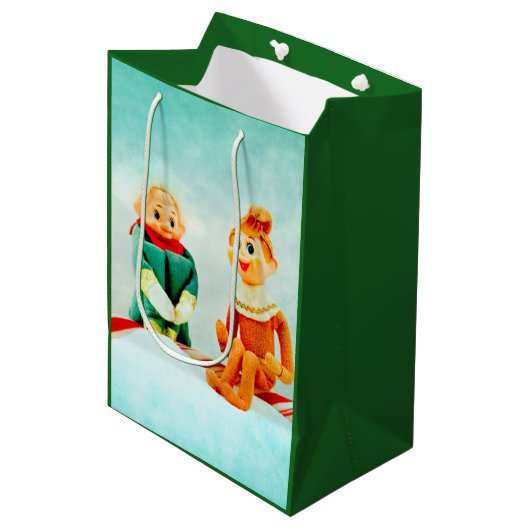 Elf eerste datum medium cadeauzakje (Voorkant Gekanteld)