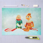 Elf eerste datum tissuepapier (Craft)