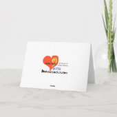 Elf en Joods Man Chrismukkah Card Kaart (Achterkant)