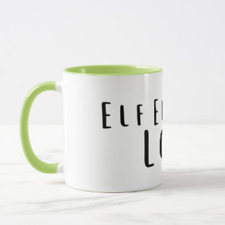 Elf Energy: Low Funny, Exhausted Mug Mok