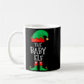 Elf Family Christmas Funny The Baby Elf Sweater Bo Koffiemok (Links)