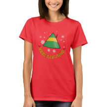 Elf Favoriete Glimlachende Vrouwen Kerst T-shirt