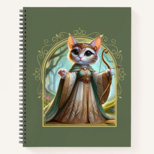 Elf Feline Fantasy Avontuur Notitieboek