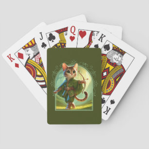 Elf Feline Fantasy Avontuur Pokerkaarten