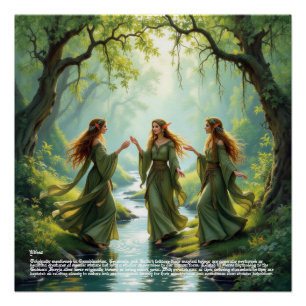 Elf Gathering Poster Perfect Poster