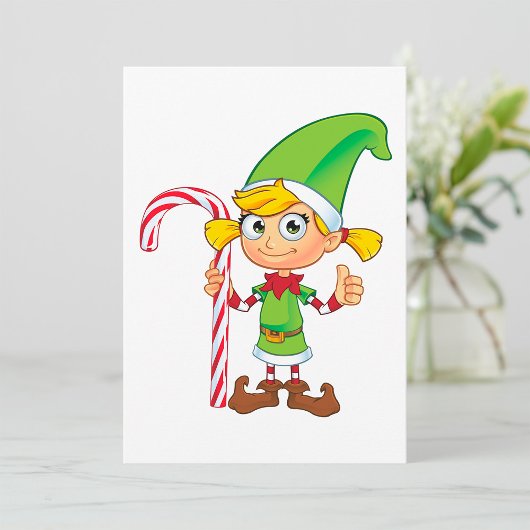 Elf Girl avec invitation Sucre de canne
