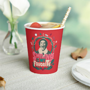 Elf - Glimlachen is mijn favoriet Papieren Bekers
