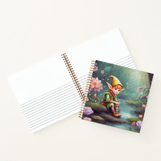 Elf Harde Kaft Notitieboek (Binnen)