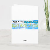 Elf Help Group. Feestdagen Kaart (Achterkant)