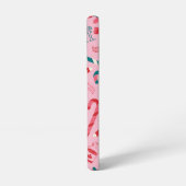 Elf Holiday Snoep Pattern Samsung Galaxy Hoesje (Linkerkant)