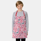 Elf Holiday Snoep Pattern Schort (Gedragen)