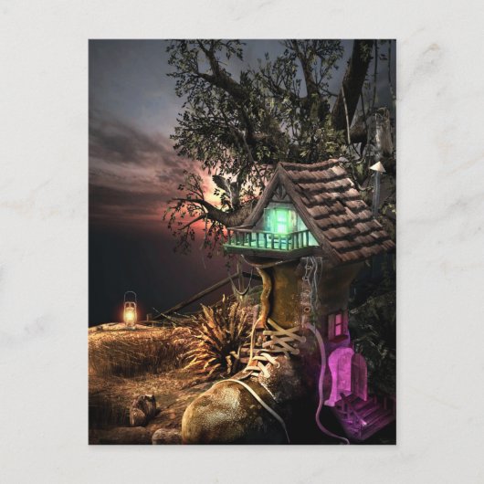 Elf House Briefkaart (Voorkant)