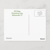 Elf House Briefkaart (Achterkant)