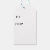 Elf House Cadeaulabel (Achterkant)