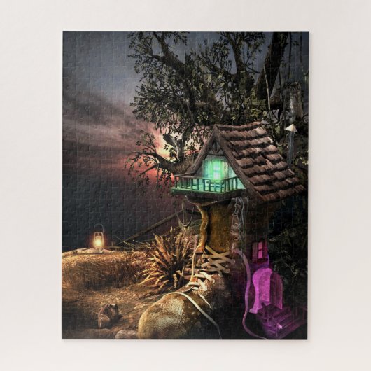 Elf House Legpuzzel (Verticaal)