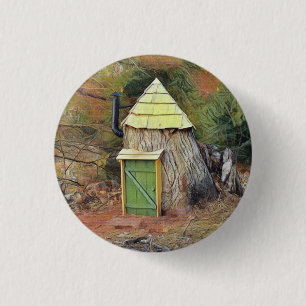 Elf House Ronde Button 3,2 Cm