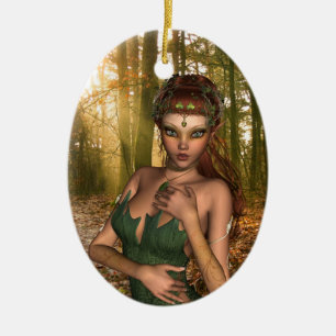 Elf in Bossen Ornament
