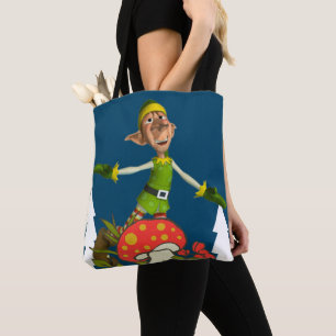 Elf Joyeux Noël Sacs fourre-tout femmes