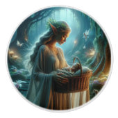 Elf Keramische Knop (Voorkant)