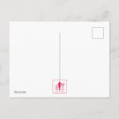 Elf kerst Kaart met foto (Achterkant)