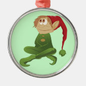 Elf Kerstbell ornament (Voorkant)
